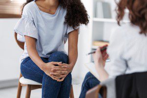 car accident victim receiving treatment for PTSD