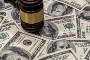 receiving funds from a case