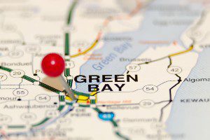 map of green bay