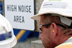 worker suffers hearing loss on the job