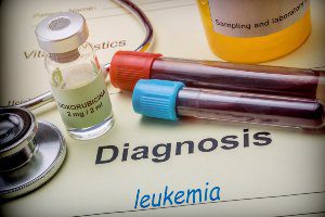leukemia on diagnosis paperwork